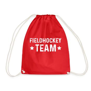Équipe de hockey sur gazon - Sac de sport léger - rouge - Devant