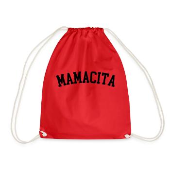 Mamacita - Mama - Turnbeutel - Rot - Vorne