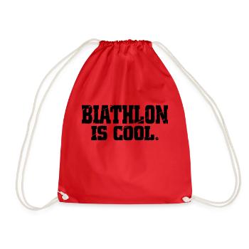 Biathlon - Sac de sport léger - rouge - Devant