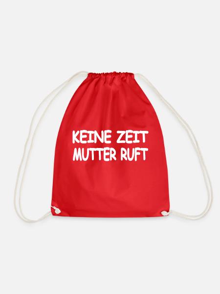 Mutter - Turnbeutel - Rot