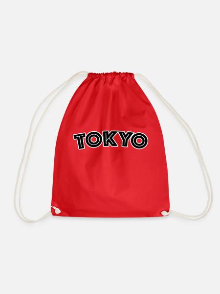 Tokyo - Turnbeutel - Rot