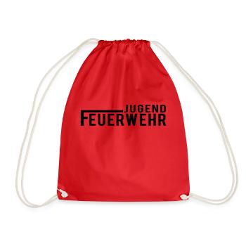 Jugendfeuerwehr - Turnbeutel - Rot - Vorne