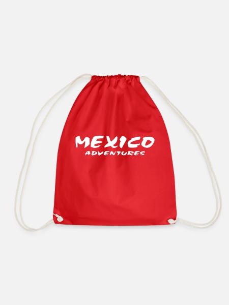 Mexiko - Turnbeutel - Rot