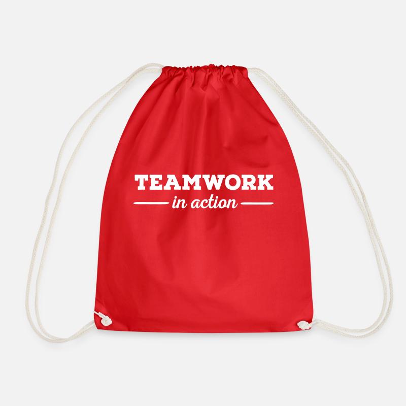 Teamwork - Turnbeutel - Rot