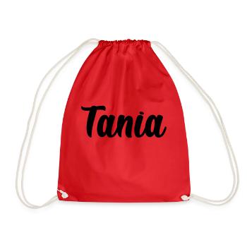 Tania - Turnbeutel - Rot - Vorne