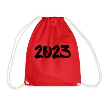 2023 - Turnbeutel - Rot - Vorne