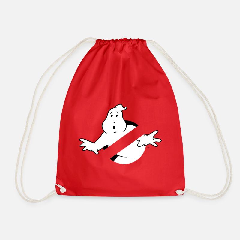Ghostbusters Logo Costume - Drawstring Bag - red