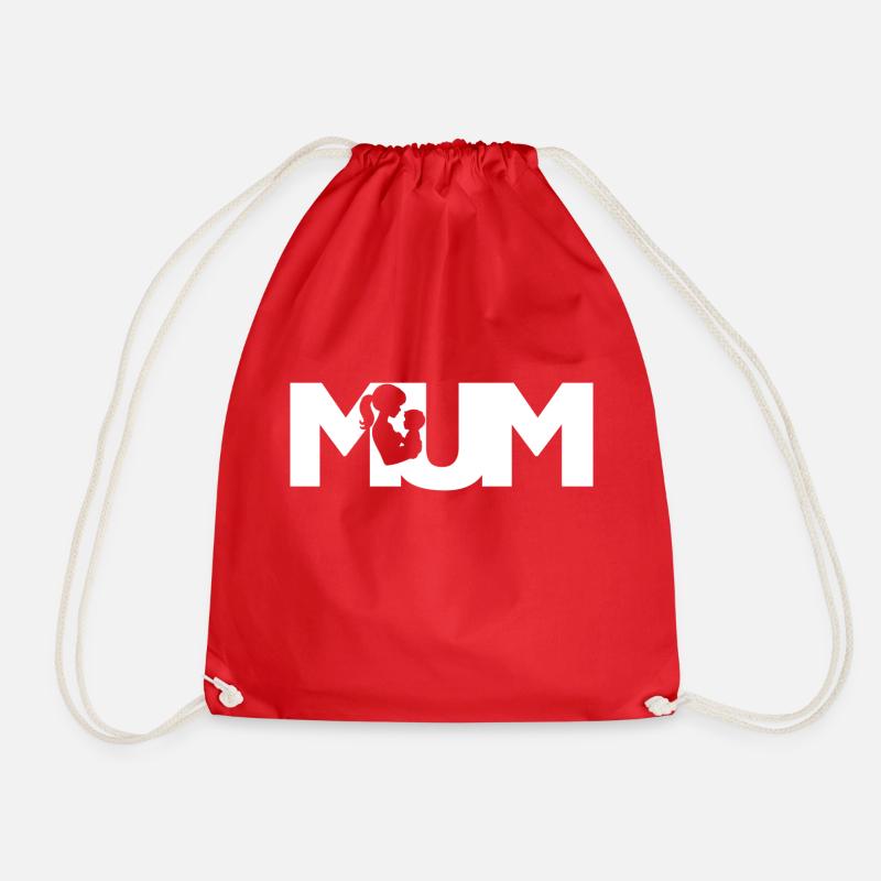 MUM - Turnbeutel - Rot
