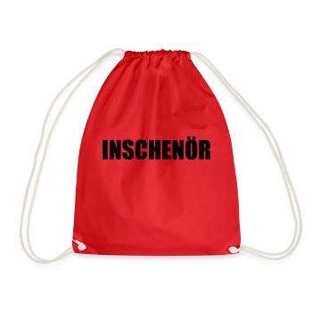 Inschenör Maschinenbau Ingenieur Student - Turnbeutel - Rot - Vorne