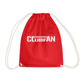 Club Fan Blanc - Sac de sport léger - rouge - Devant