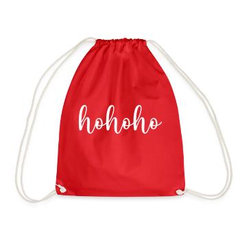 hohoho - Sac de sport léger - rouge - Devant