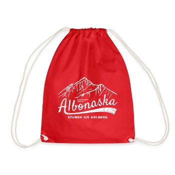 Albonaska - Turnbeutel - Rot - Vorne