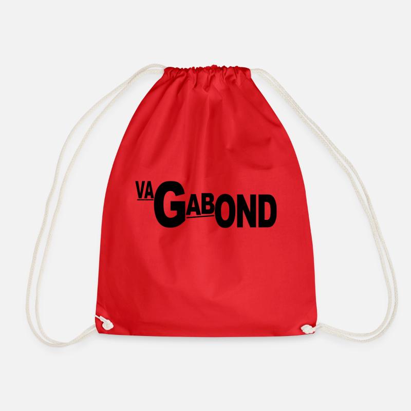 VAGABOND - Drawstring Bag - red