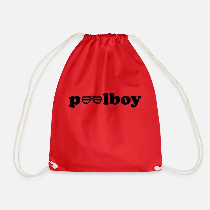 Poolboy 2 - Turnbeutel - Rot