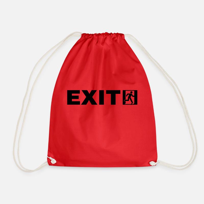 Exit - Turnbeutel - Rot