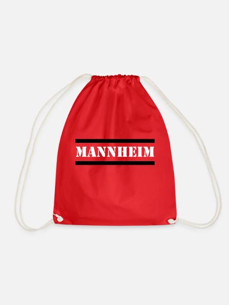 Mannheim VEKTOR - Turnbeutel - Rot