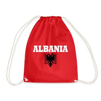 Albanien - Turnbeutel - Rot - Vorne