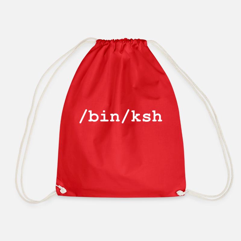 KornShell - /bin/ksh - Turnbeutel - Rot