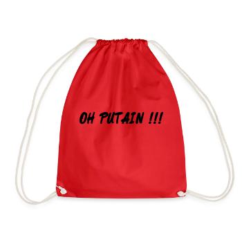 oh putain - Sac de sport léger - rouge - Devant