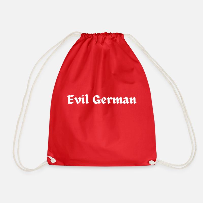 Evil German - Turnbeutel - Rot