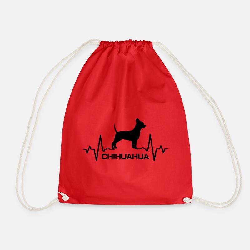 Chihuahua - Turnbeutel - Rot