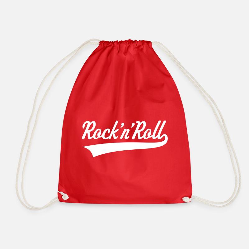 Rock 'n' Roll / Rock And Roll / Rock & Roll - Turnbeutel - Rot