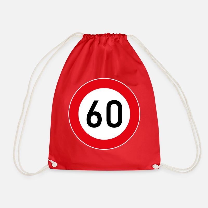 Tempo 60 - Turnbeutel - Rot