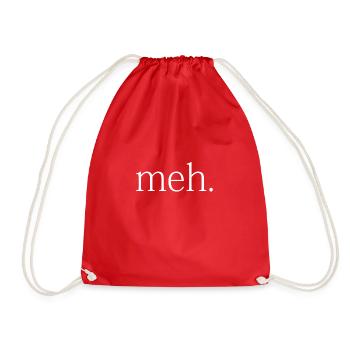 meh - Sac de sport léger - rouge - Devant