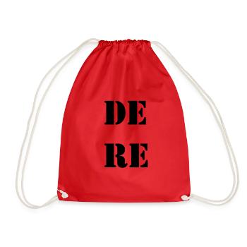 DERE - Turnbeutel - Rot - Vorne