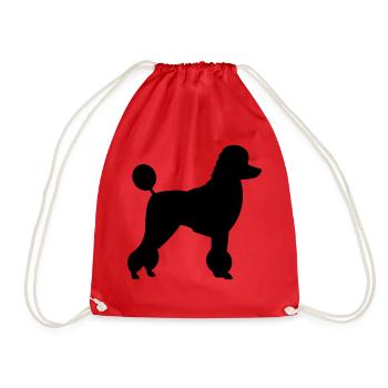 POODLE - Sac de sport léger - rouge - Devant