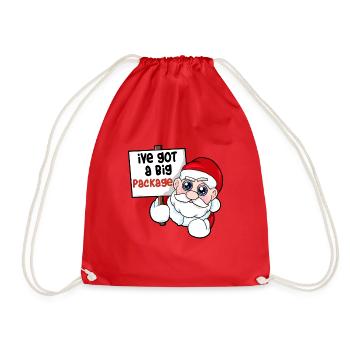 J’ai un gros paquet. - Sac de sport léger - rouge - Devant