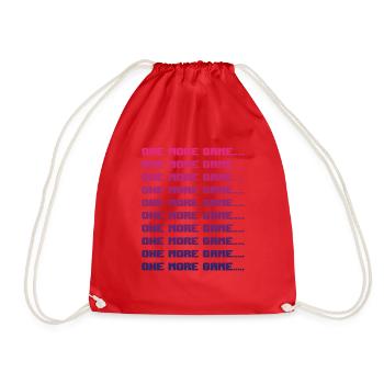 Gaming - Another game - Drawstring Bag - red - Front
