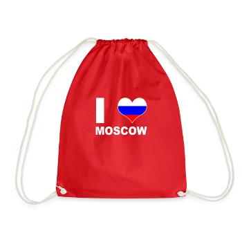 Moscou - Sac de sport léger - rouge - Devant