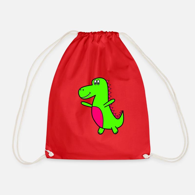 Dino - Sac de sport léger - rouge