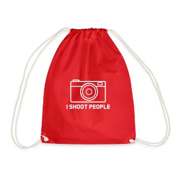 drôle - Sac de sport léger - rouge - Devant