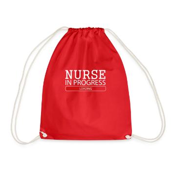 Nurses Inspire Nurses - Turnbeutel - Rot - Vorne