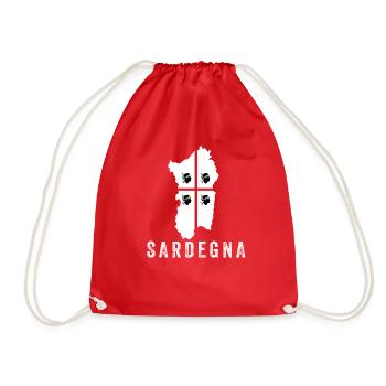 Sardaigne Île de Sardaigne Italie Vacances - Sac de sport léger - rouge - Devant