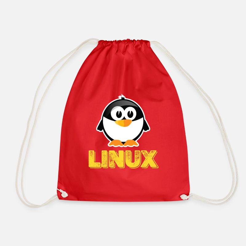 Linux - Gymnastikpåse - röd