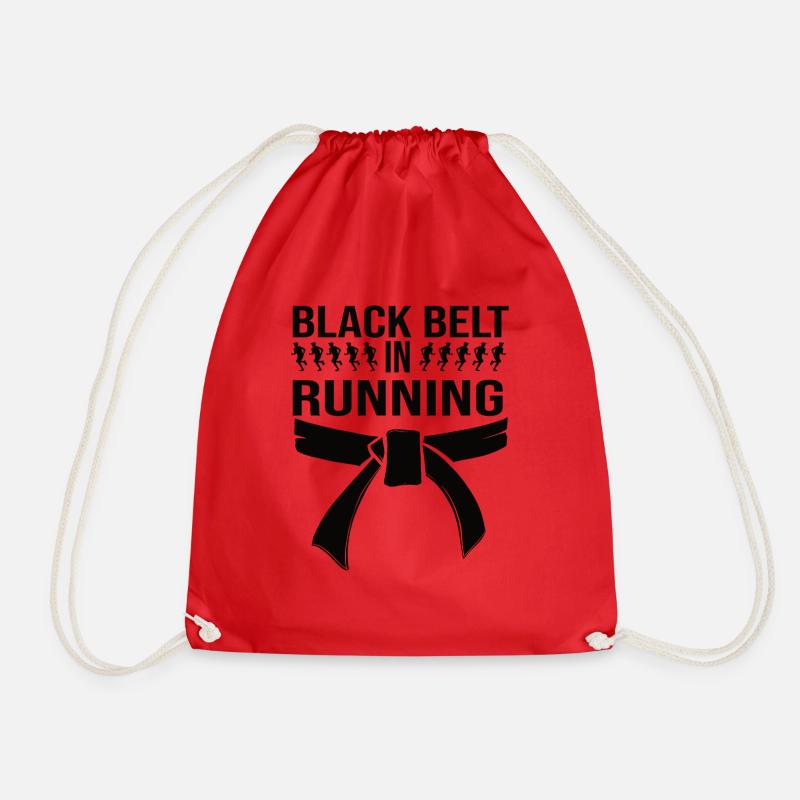 Marathon - Drawstring Bag - red