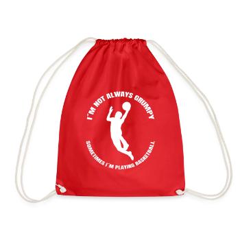 Basketball Basketball Club Basketball Lovers - Drawstring Bag - red - Front