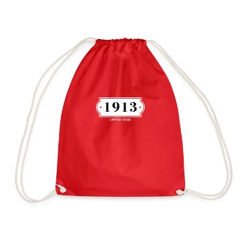 Drôle d’anniversaire numéro limité 1913 - Sac de sport léger - rouge - Devant