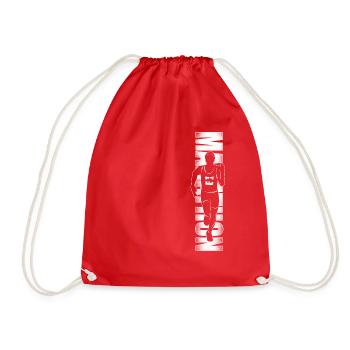 Running Runner Half Marathon - Drawstring Bag - red - Front