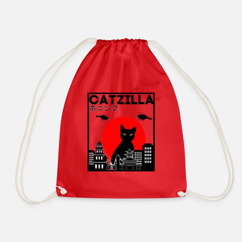 CATZILLA - Sac de sport léger - rouge