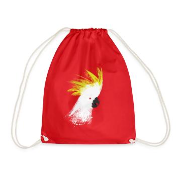 Cacatoès - Sac de sport léger - rouge - Devant