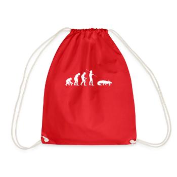 Axolotl Evolution Axolotl Kawaii Axolotl Evolution - Sac de sport léger - rouge - Devant