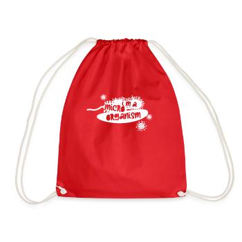 Biologiste en biologie Lustig Biologiste moléculaire - Sac de sport léger - rouge - Devant