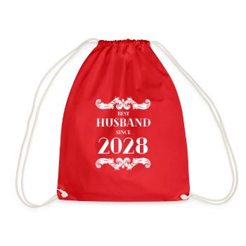 Meilleur mari depuis 2028 anniversaire de mariage - Sac de sport léger - rouge - Devant