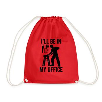 Humour Menuisier Charpentier Charpentier Charpentier Menuisier - Sac de sport léger - rouge - Devant