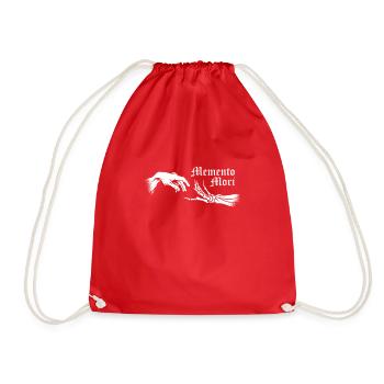 Memento Mori - Sac de sport léger - rouge - Devant