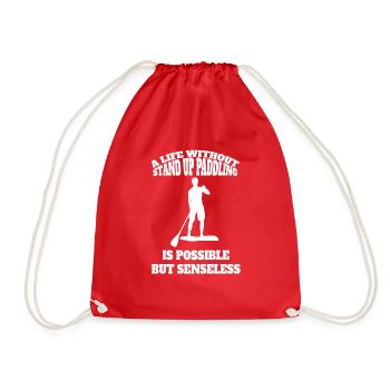 Stand Up Paddle Surf Stand-up Paddler Stand-Up Paddler - Sac de sport léger - rouge - Devant